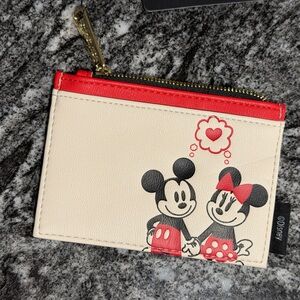 Loungefly Disney Mickey & Minnie Pinky Cardholder
